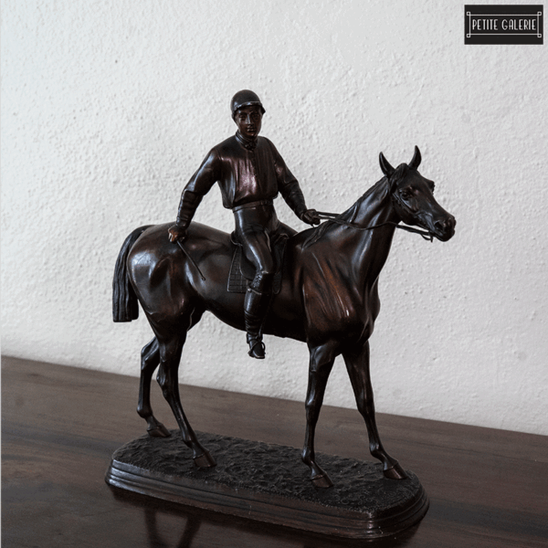 HORSE & JOCKEY BRONZE - Image 2