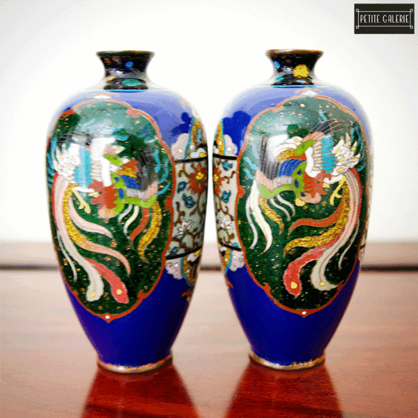 CLOISONNE PAIR
