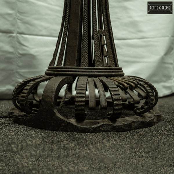 IRON & ALABASTER LAMP - Image 4