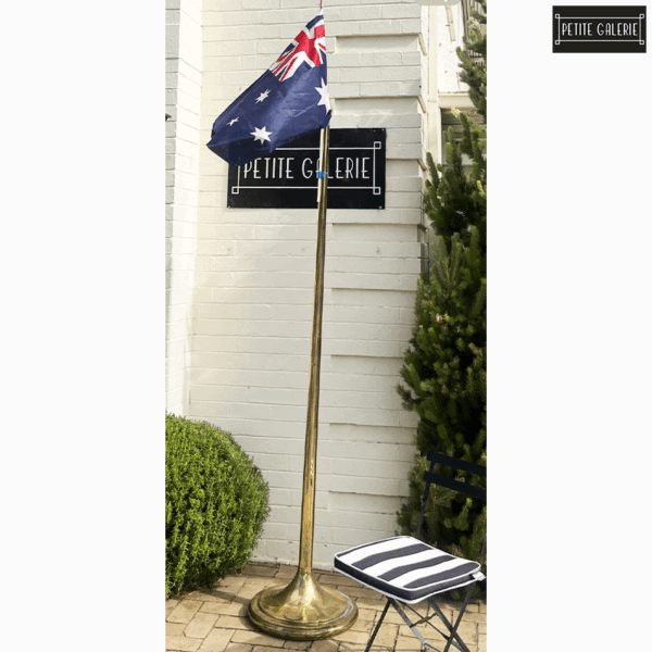 BOB HAWKE BRASS FLAGPOLE 1987 - Image 3