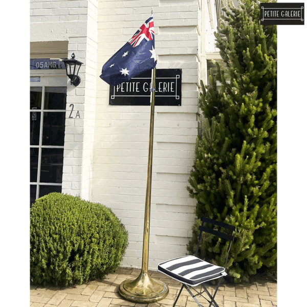 BOB HAWKE BRASS FLAGPOLE 1987 - Image 4