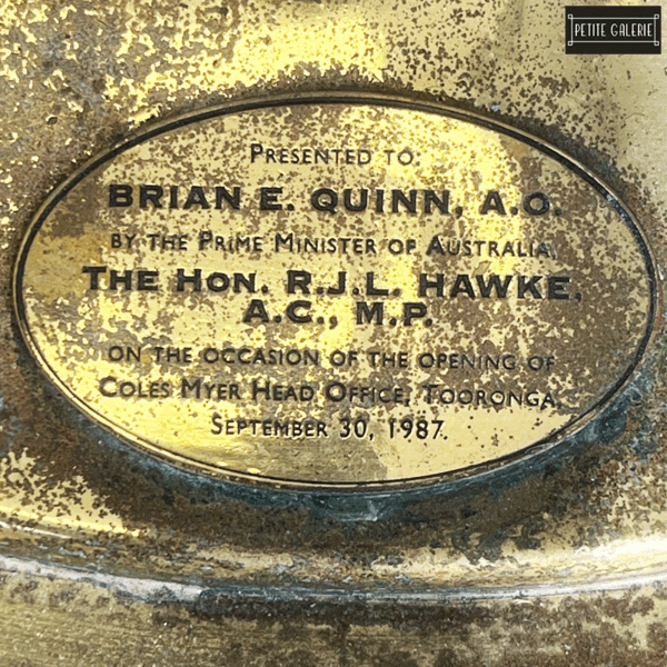 BOB HAWKE BRASS FLAGPOLE 1987 - Image 2