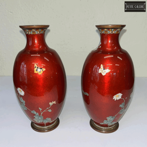 CLOISONNÉ PAIR - Image 2
