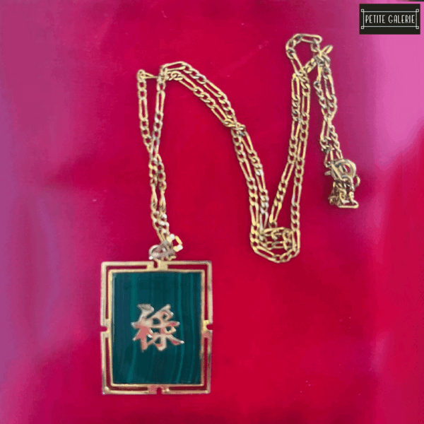 GOLD PLATED MALACHITE - Image 2