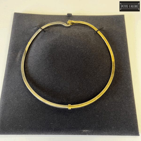 STERLING SILVER & GOLD-PLATED NECKLACE - Image 2