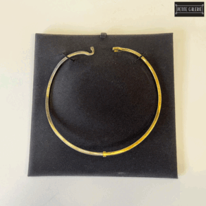 STERLING SILVER & GOLD-PLATED NECKLACE