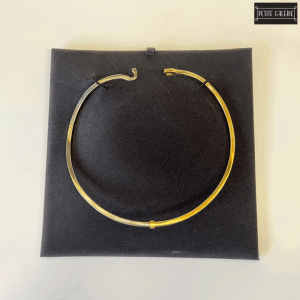 STERLING SILVER & GOLD-PLATED NECKLACE