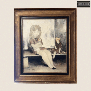 YOUNG GIRL AND DOLLS